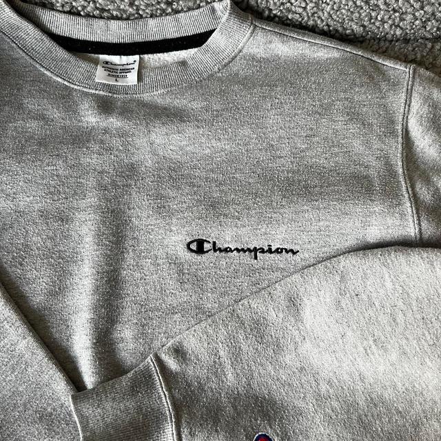 Champion Men's Jumper - Grey - S on Productcaster.