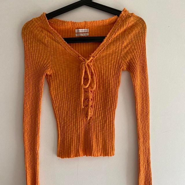 Urban Outfitters Women's Shirt - Orange - S on Productcaster.