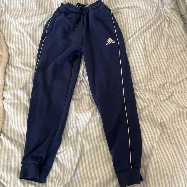 Adidas Men's Sweatpants - Blue/Navy - S on Productcaster.