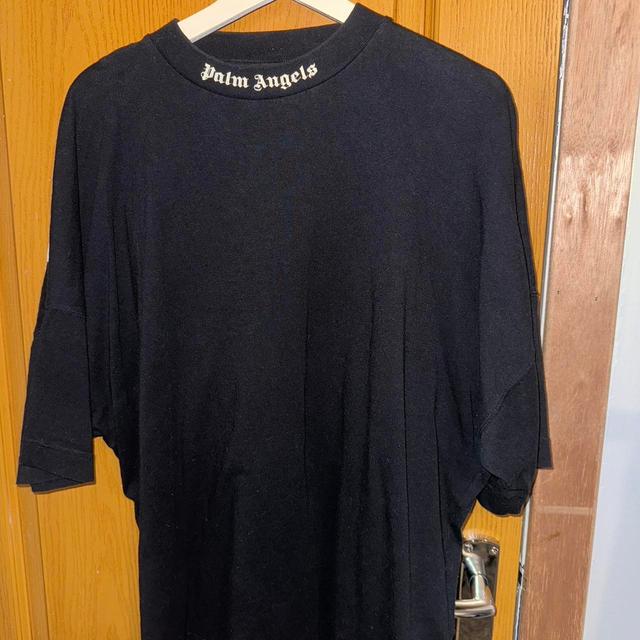 Palm Angels Men's T-shirt - Black - M on Productcaster.