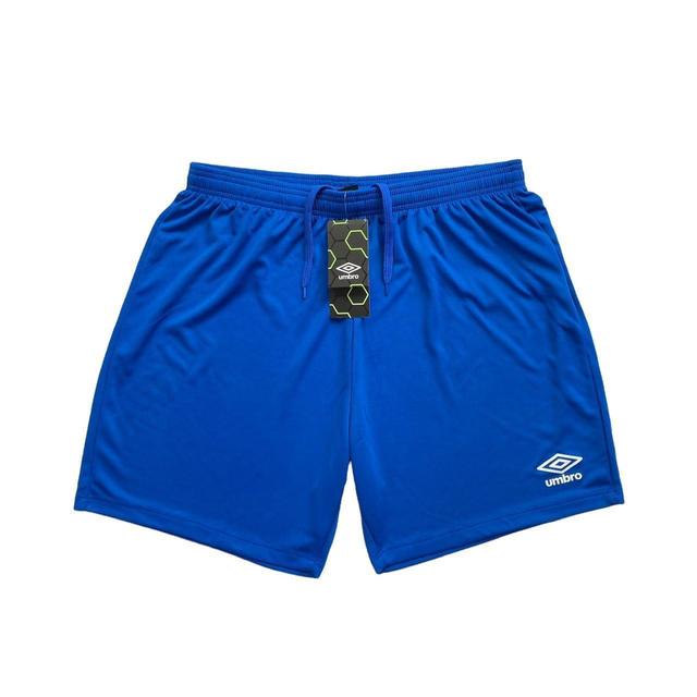 Umbro Men's Shorts - Blue/White - 34" on Productcaster.