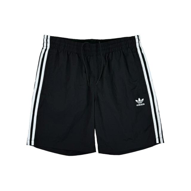 Adidas Originals Men's Shorts - Black/White - L on Productcaster.