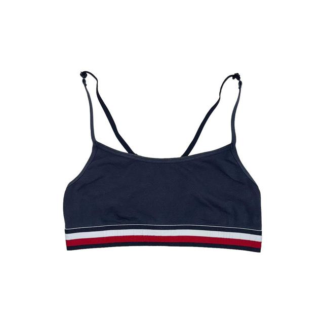 Tommy Hilfiger Women's Crop top - Navy/Blue - M on Productcaster.