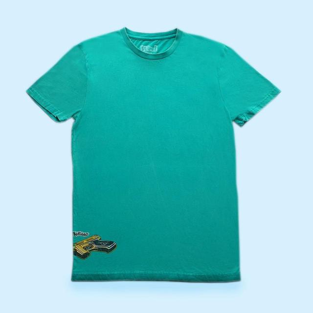 Designer Men's T-shirt - Yellow/Green - M on Productcaster.