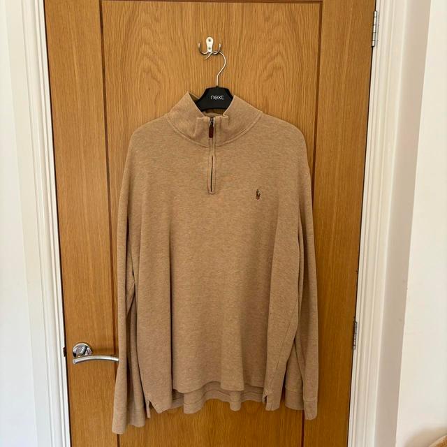 Polo Ralph Lauren Men's Jumper - Tan - XL on Productcaster.