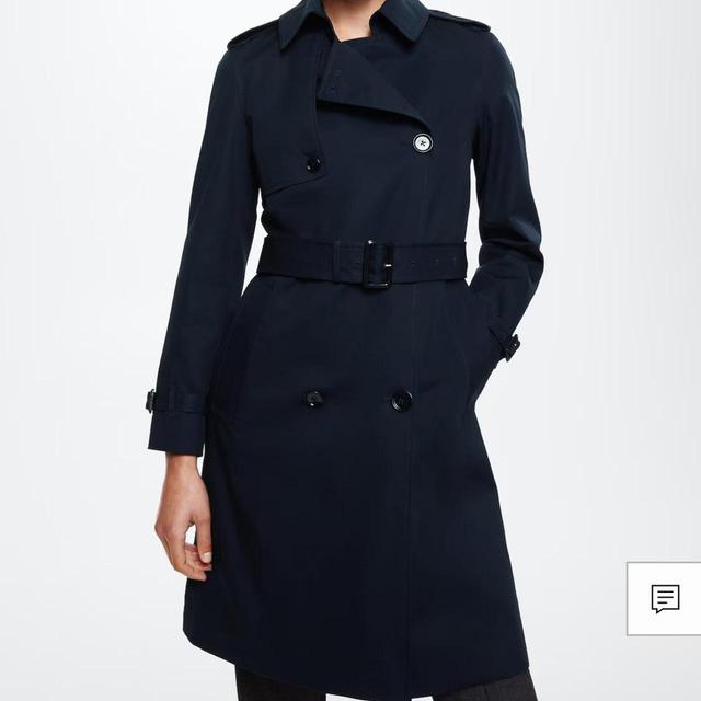 Mango Women's Trench - Navy - XS on Productcaster.