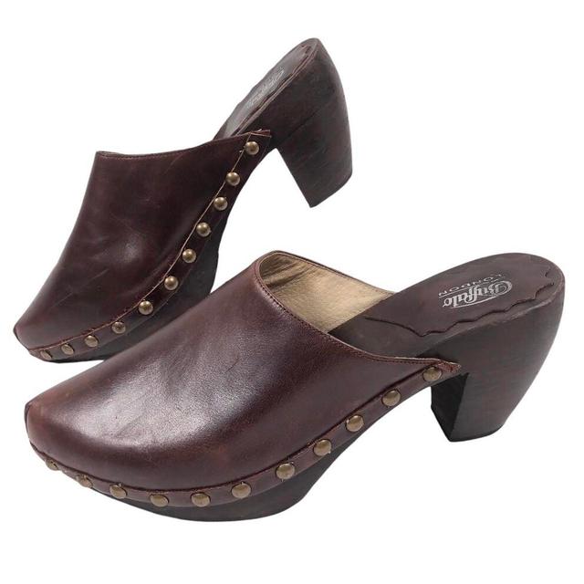 Buffalo London Women's Clogs - Brown - UK 6 on Productcaster.