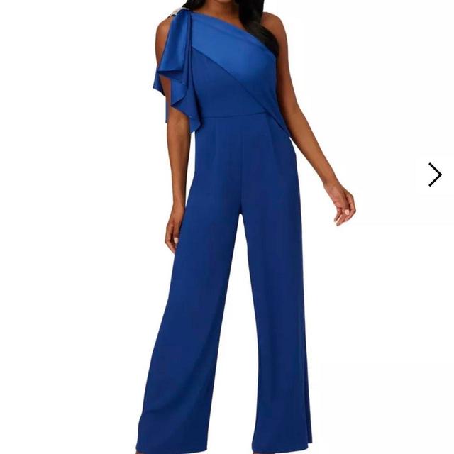 Adrianna Papell Women's Jumpsuit - Blue - UK 14 on Productcaster.