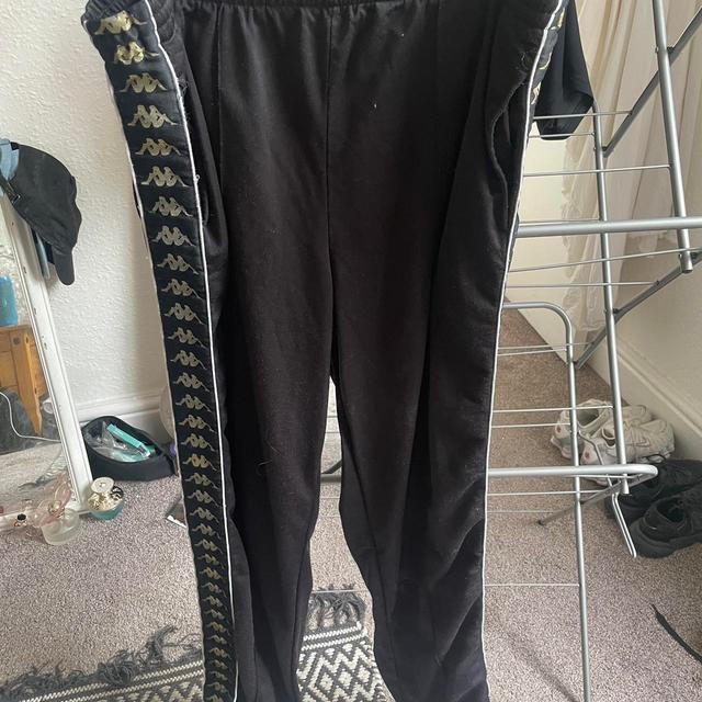 Kappa Men's Sweatpants - Black - XL on Productcaster.