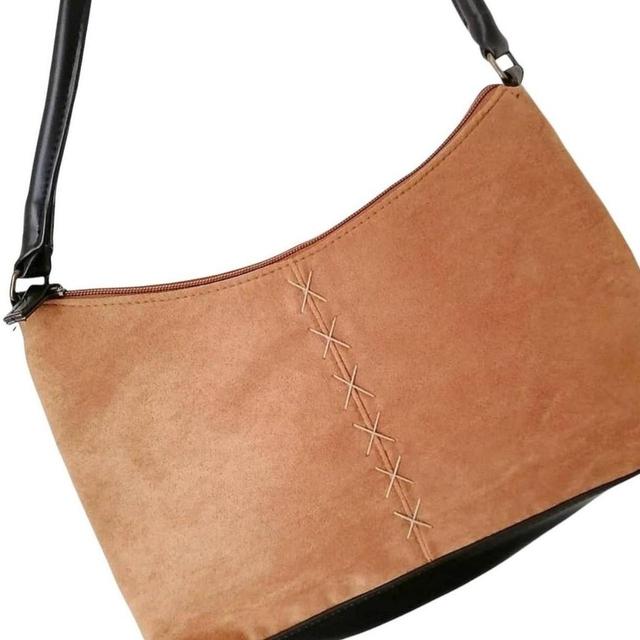 Vintage Women's Bag - Brown/Tan on Productcaster.