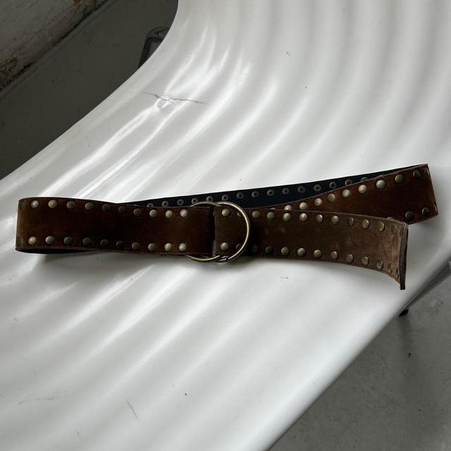 Preloved Women's Belt - Brown/Tan on Productcaster.