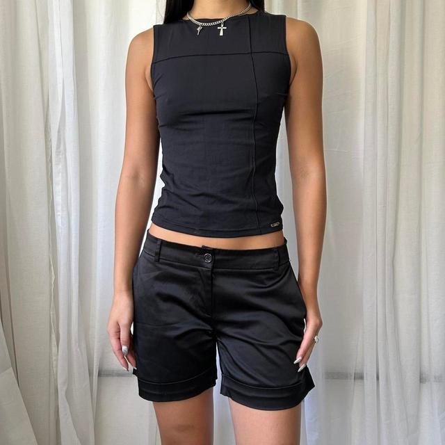 Preloved Women's Shorts - Black - UK 8 on Productcaster.