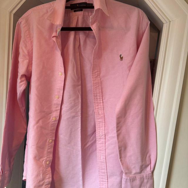 Polo Ralph Lauren Men's Shirt - Pink - S on Productcaster.