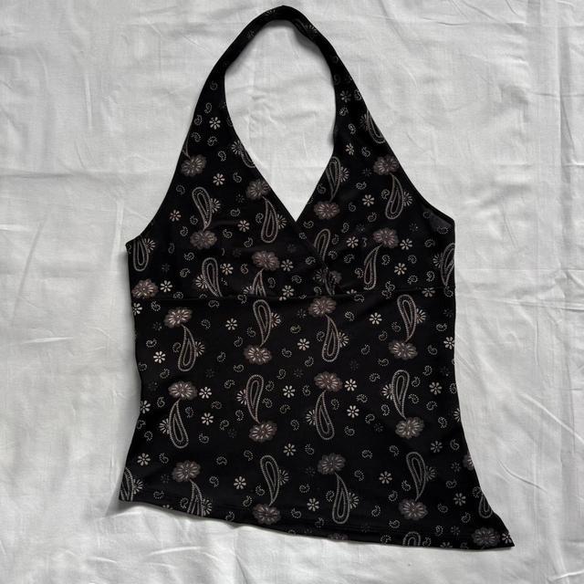 Vintage Women's Vest - Black/Silver - M on Productcaster.