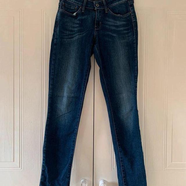 Preloved Women's Jeans - Blue - UK 8 on Productcaster.