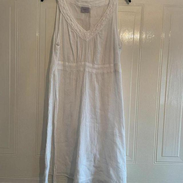 Preloved Women's Dress - White - 16 on Productcaster.