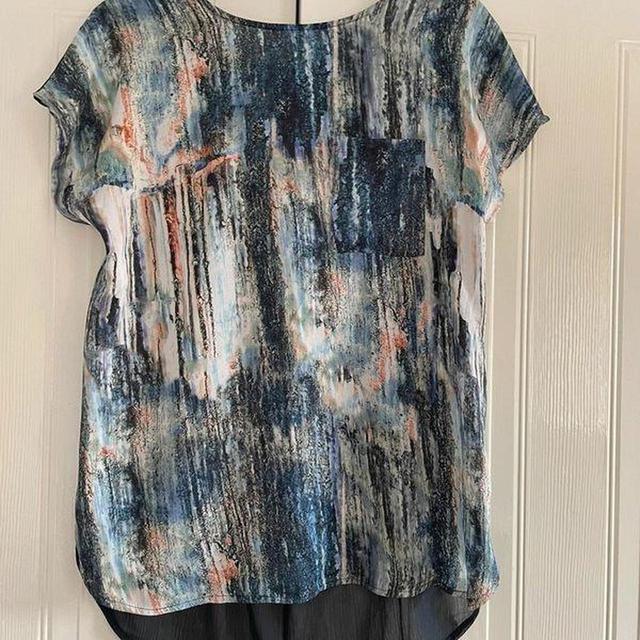 Preloved Women's Blouse - Blue - 14 on Productcaster.