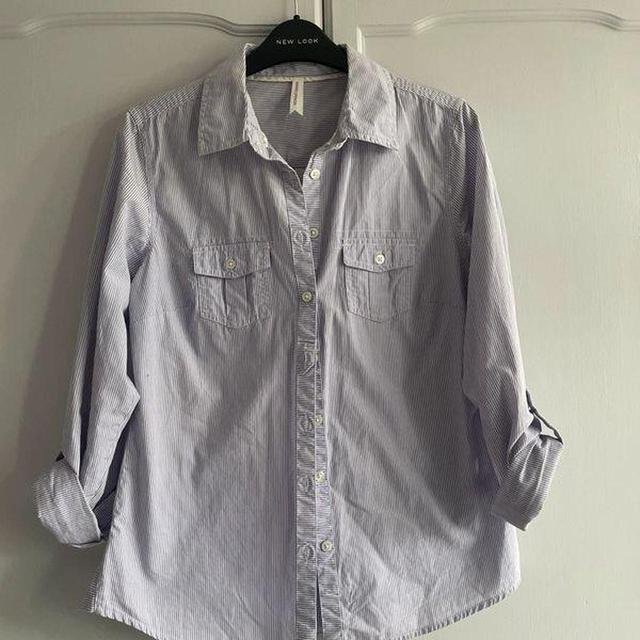 Preloved Women's Shirt - Purple - 10 on Productcaster.