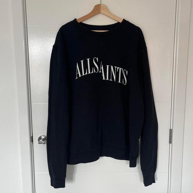 AllSaints Men's Jumper - Black - L on Productcaster.