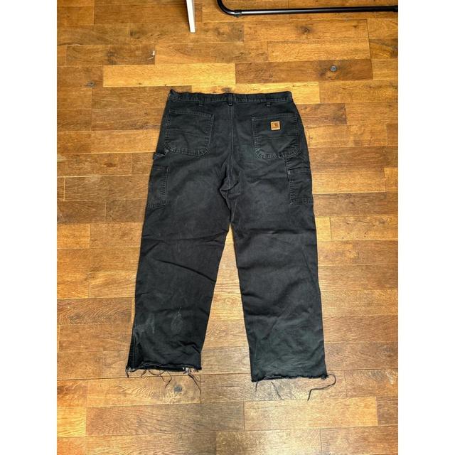 Carhartt Men's Jeans - Black - 38" on Productcaster.