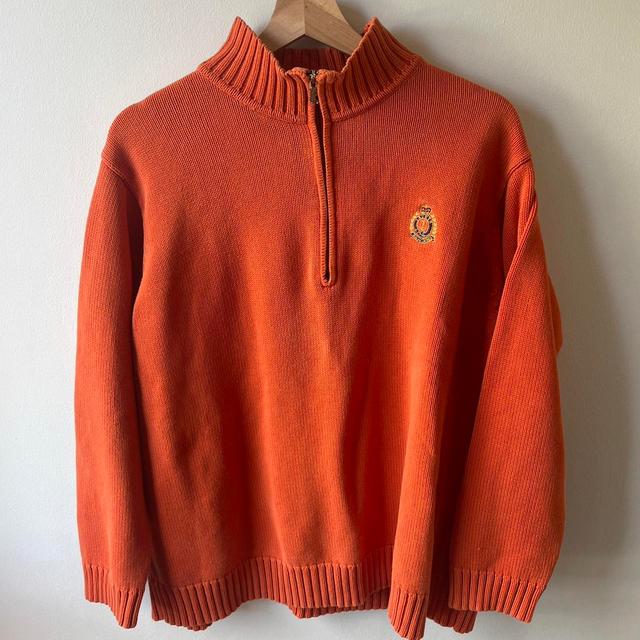 Polo Ralph Lauren Women's Sweatshirt - Orange - 14 on Productcaster.