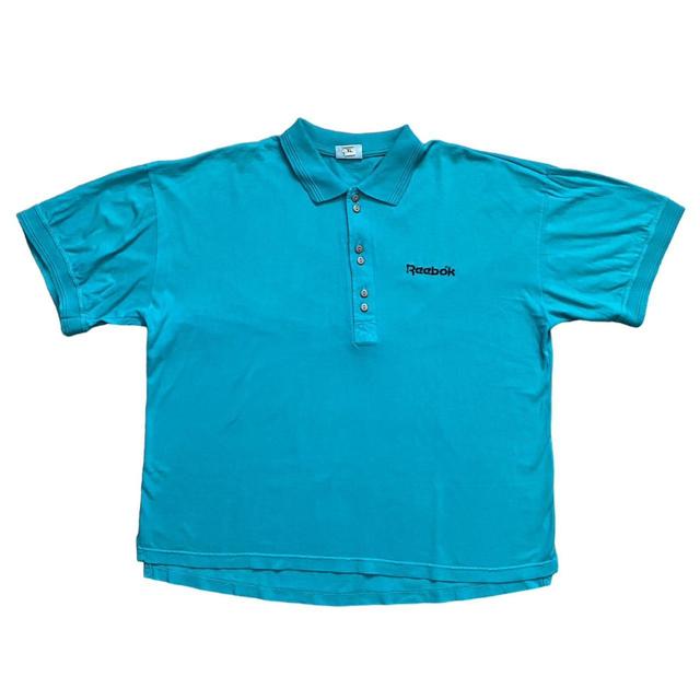 Reebok Men's Polo shirt - Blue - XL on Productcaster.