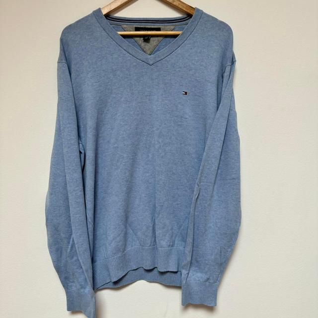 Tommy Hilfiger Men's Jumper - Blue - XL on Productcaster.