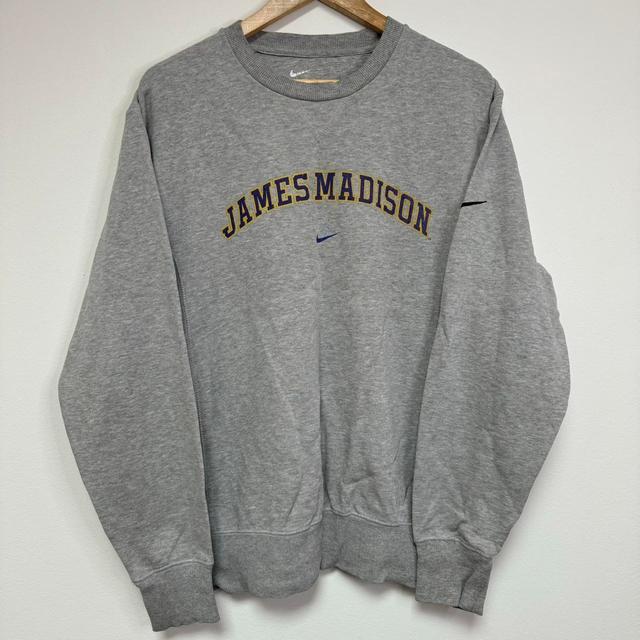 Nike Men's Sweatshirt - Grey - M on Productcaster.