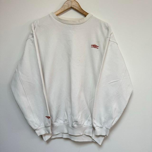 Umbro Men's Sweatshirt - White - XL on Productcaster.