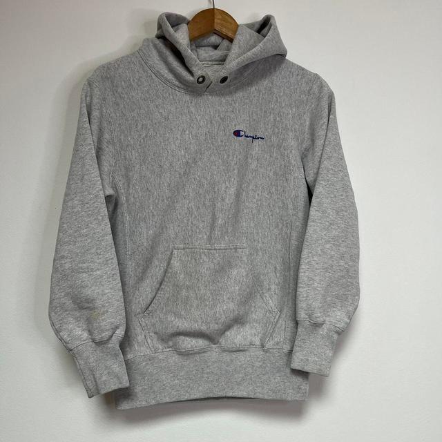 Champion Men's Hoodie - Grey - S on Productcaster.