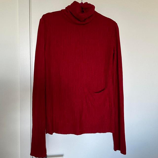 Zara Women's Jumper - Burgundy - 8 on Productcaster.