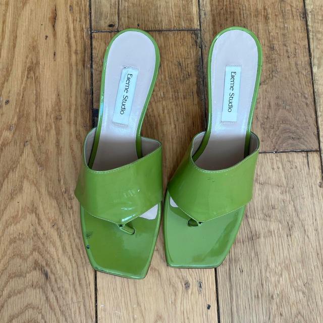 Elleme Women's Sandals - Green on Productcaster.