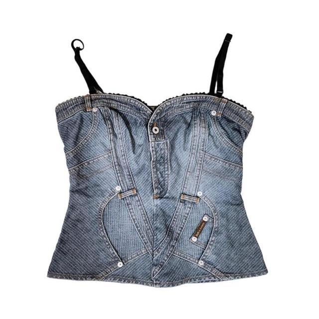 Dolce & Gabbana Women's Corset - Blue - 10 on Productcaster.