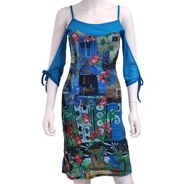 Save The Queen Women's Mini Dress - Blue - 10 on Productcaster.