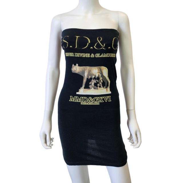 Dolce & Gabbana Women's Mini Dress - Black - 8 on Productcaster.