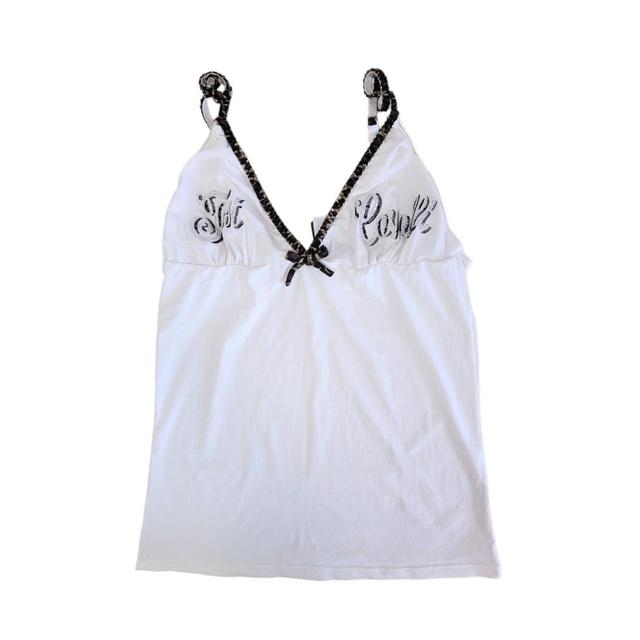 Roberto Cavalli Women's Vest - White - 8 on Productcaster.