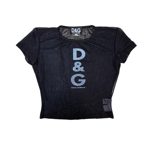 Dolce & Gabbana Women's T-shirt - Black - 10 on Productcaster.