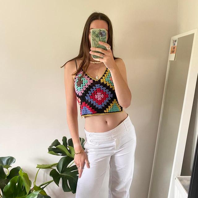 Urban Outfitters Women's Crop top - Multi - M on Productcaster.