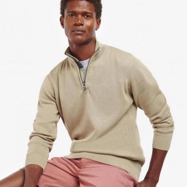 Barbour Men's Sweatshirt - Tan - L on Productcaster.