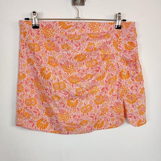 Zara Women's Mini Skirt - Pink - L on Productcaster.