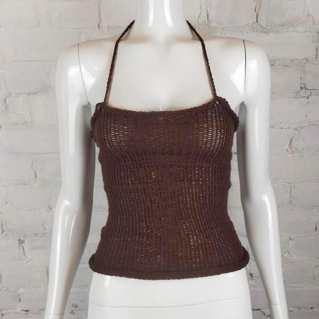 Handmade Women's Vest - Brown - 8 on Productcaster.