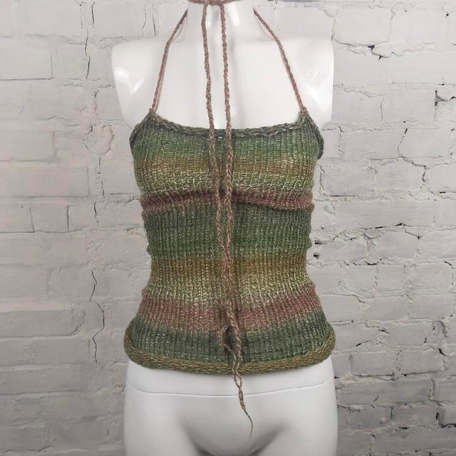 Handmade Women's Vest - Green - 10 on Productcaster.