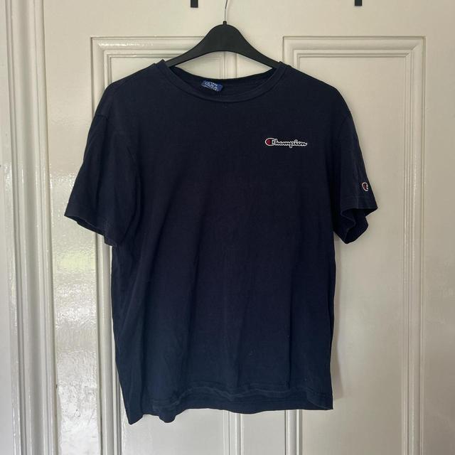 Champion Men's T-shirt - Navy - L on Productcaster.