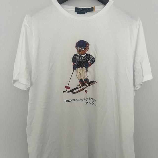 Ralph Lauren Men's T-shirt - White - XL on Productcaster.