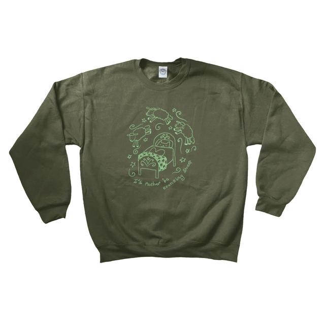 Custom Women's Sweatshirt - Green/Khaki - 14 on Productcaster.