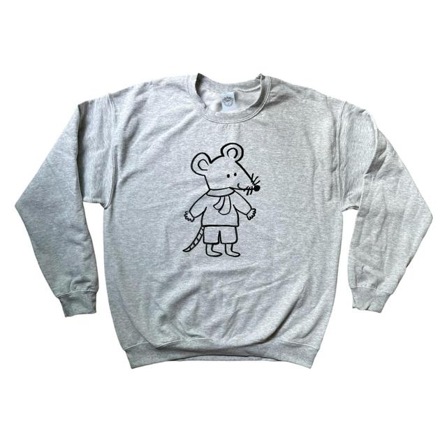 Custom Women's Sweatshirt - Grey/Black - 12 on Productcaster.