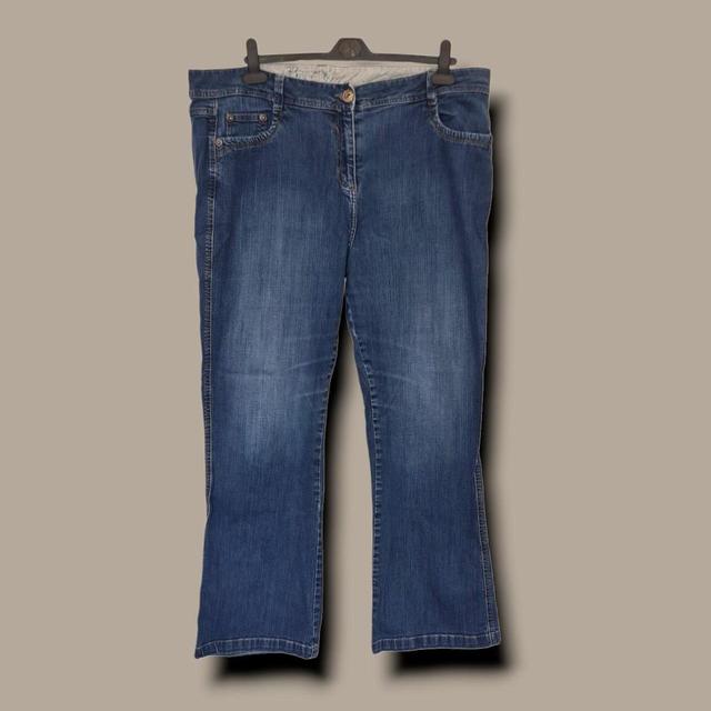 Vintage Women's Jeans - Blue - UK 20 on Productcaster.