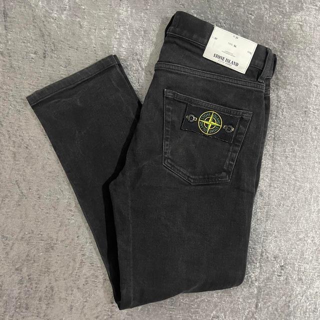 Stone Island Men's Jeans - Black - 28" on Productcaster.