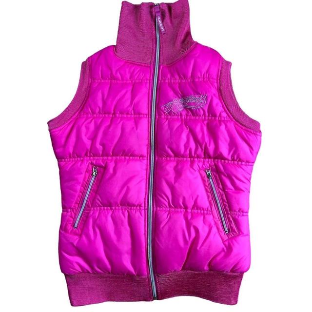 Playboy Women's Gilet - Pink - UK 10 on Productcaster.