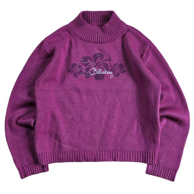 Billabong Men's Jumper - Pink - S on Productcaster.